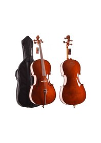 Resim Dominguez Dcr44crp1 Gül Çello 4/4 Parlak Tam Boy Konser Performansı 