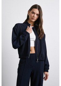 Resim Bomber Ceket Lacivert Lacivert 