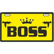 Resim Genel Markalar SARI BOSS E-BİKE PLAKALIK 