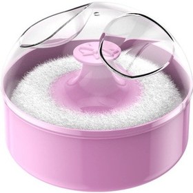 Resim Sones Kuaför Salonu Temizliği Kuru Toz Mendil Bebek Talk Pudrası Puff Kutusu Pembe 