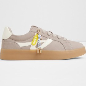 Resim Aldo MTL72SNEAKER-L - Kadın Açık Gri Hakiki Deri Sneaker 