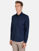 Resim Karaca Erkek Modern Fıt Gömlek-lacivert 114304001-12 Lacivert 