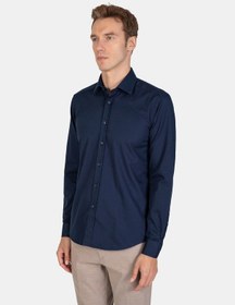 Resim Karaca Erkek Modern Fıt Gömlek-lacivert 114304001-12 Lacivert 