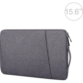 Resim Zsykd ND01D Kol Koruyucu Kılıf Keçe Koruyucu Kılıf 15.6 Inç Dizüstü Bilgisayar (Koyu Gri) (Yurt Dışından) 