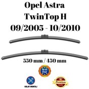 Resim Opel Astra Twintop H 2005 2006 2007 2008 2009 2010 Uyumlu Ön Cam Silecek Süpürgesi Takımı 550/450mm Silbak 