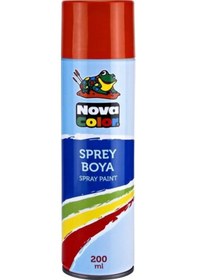 Resim Nova Color Sprey Boya 200 Ml. Turuncu 
