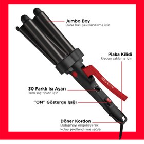 Resim Revlon Wave Master Dalga Yaratıcı Wag Saç Maşası RVIR3056UKE 