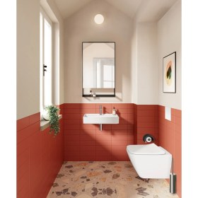 Resim VitrA A45123 Lavabo Sifonu, T Tipi, Krom 