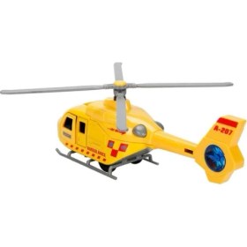 Resim Renas Store Mey Ithalat® Sesli ve Işıklı Çek Bırak Die Cast Helikopter 