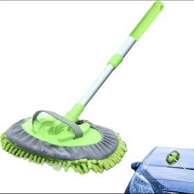 Resim Soft Oto Mikrofiber Araba Yıkama Fırçası Emniyet Kemeri Hediye 