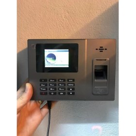 Resim Linadex Kartlı Parmak izi okuyucu Personel giriş çıkış Takip Cihazı-Maaş Programı(10 Kart dahil) 