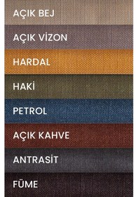 Resim Keten Dokulu Petrol Masa Örtüsü Zengin Renk Seçenekli Petrol 