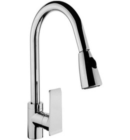 Resim Vilas Monza Premıum Spiralli Mix Musluk Mutfak Eviye Bataryası 