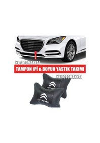 Resim Citroen C4 Cactus Tampon Süsü Boyun Yastık Takım Aksesuarı 