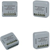 Resim Aubyhe Tayu Zigbee Akıllı Ampul Anahtarı Modülü - Tek Yönlü, 2.4ghz, Alexa/google Uyumlu, Zamanlayıcı, Mini Tasarım Zm-104-m 