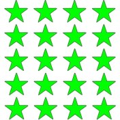 Resim Cg Yeşil Yıldız Sakal Şeridi 