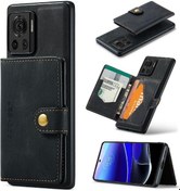 Resim Motorola Edge30 Ultra Kılıfı 2'si 1 Arada İşlevsellik Çıkarılabilir Cüzdan Lüks Mıknatıslı 