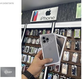 Resim Apple iPhone 15 Pro Max İkinci El TR | 512 GB | Natürel Titanyum 