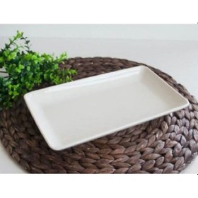 Resim Acar Porselen Kayık Tabak 33,5 Cm 1 Adet 8089 