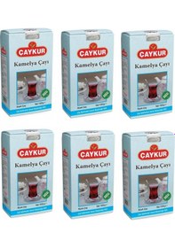 Resim Çaykur Kamelya Siyah Dökme Çay 6 x 1 KG 