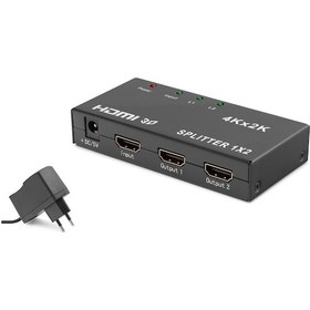 Resim Hadron Hdx1295 Hdmı Splıtter 4k 1 Giriş 2 Çıkış Switch 