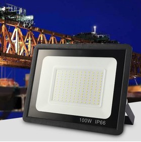 Resim TMA LED AYDINLATMA 100w Beyaz Işık Led Projektör 