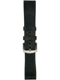 Resim 22 Mm Hakiki Deri Haki Renk Crazy Kordon Gümüş Toka 