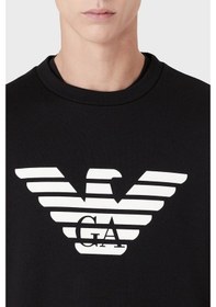 Resim Emporio Armani Erkek Sweat 8N1Mr6 1Jrız F008 Siyah (533917480) Siyah 