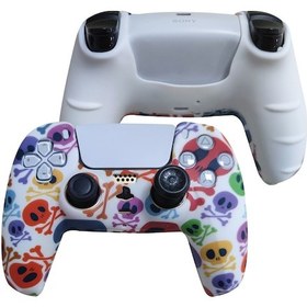 Resim 2 Adet Ps5 Gamepad Silikon Koruyucu Kapak 15+ Şapka 