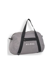 Resim Omuz Askılı Kabin Boy Spor Ve Seyahat, Fitness El Çantası Gri 
