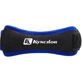 Resim Xindoker Mavi Nilon Patella Desteği - Spor Koşu İçin Ventilated, Şok Emici Ve Basınçlı Knee Band Mavi 