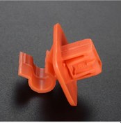 Resim Lasonstiges Turuncu Plastik Araba Toka Klipleri Kaput Kapağı Çubukskoda Fabia Octavia Mk2 2004-2013 20121 Parça Için Ayakta Braket Tokası 