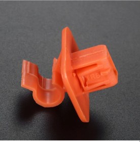Resim Lasonstiges Turuncu Plastik Araba Toka Klipleri Kaput Kapağı Çubukskoda Fabia Octavia Mk2 2004-2013 20121 Parça Için Ayakta Braket Tokası 