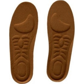 Resim Footbed Iç Tabanlık Ayakkabı Tabanlığı Ortopedik Ürün (Taba Renk) 