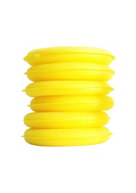 Resim Magic 10Cm Sarı Cila Ve Wax El Uygulama Pedi - 6'Lı Paket 