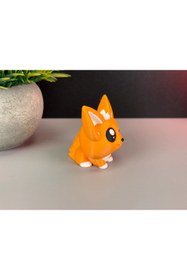 Resim 3D Craft 3'lü Mini Tilki Set - Araç İçi Aksesuar Sevimli Tilkiler 