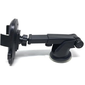 Resim Torpido Üstü Vantuzlu Cam Teleskopik Araç Içi Oto Telefon Tutucu 