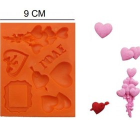 Resim Love-kalp Silikon Kalıp 