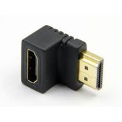 Resim Hdmi L Aparat 90 Derece Dirsek Tv Duvar Arasi 