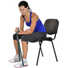 Resim Yoga & Pilates Egzersiz Bandı Yeşil Renk 1.5 Metre 