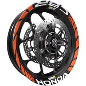 Resim Honda Cbr Jant Şeridi Turuncu 