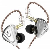 Resim KZ ZSX Kablolu HiFi Kulaklıklar, 5BA 1DD 6 Sürücü Hibrit Kulaklık, Ayrılabilir Kablo, Ergonomik Tasarım Müzisyenler Için Yüksek Performanslı Kablolu Kulaklık (Mor Standart) 