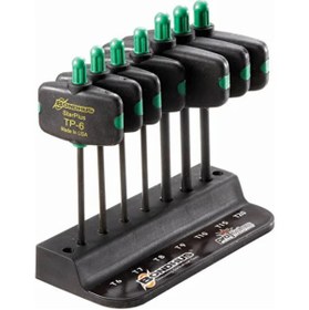 Resim Ceta Bondhus 34745 Kanat Sap Tip Torx Anahtar Seti Proguard İzole 7 Parça - USA 