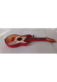 Resim Oyuncak Elektro Gitar Okul Gösteri Için Oyuncak Gitar 
