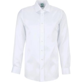 Resim Brooks Brothers Beyaz Erkek Slim Fit Gömlek BBSS26MSH031 