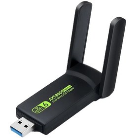 Resim Dual Band Ax1800 Wifi 6 3.0 Kablosuz Usb Wifi Adaptörü Al4124 