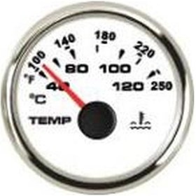 Resim Sealux Hararet Göstergesi Ø52Mm Beyaz 12/24V Beyaz 