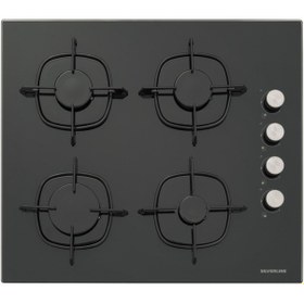 Resim Silverline BO6503B01 - CS5335B01 - 3490 Oslo 60 CM Siyah Cam Ankastre Set 