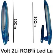 Resim gcstore 12 Volt 2Li RBG'Li Led Lamba 