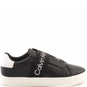 Resim Calvin Klein Classic Cupsole Elastic Kadın Sneaker Black 